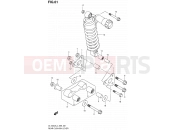SUZUKI DL1000A L4 (2014) V-Strom (E99) 61 - REAR CUSHION LEVER