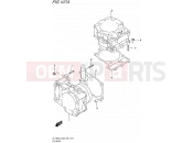 SUZUKI DL1000A L5 (2015) V-Strom (E03,E28,E33) 107A - CYLINDER