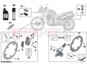 BMW Motorrad BMW 2026 F models F 900 GS (0K61, 0K63) Service, brakes