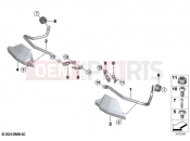 BMW Motorrad BMW 2026 F models F 900 GS (0K61, 0K63) Hand protector Style