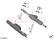 BMW Motorrad BMW 2026 F models F 900 GS (0K61, 0K63) Steering damper