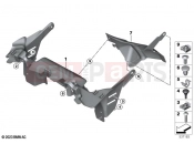BMW Motorrad BMW 2026 F models F 900 GS (0K61, 0K63) Exhaust duct radiator