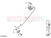 BMW Motorrad BMW 2026 F models F 900 GS (0K61, 0K63) Seat bench lock