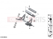 BMW Motorrad BMW 2026 F models F 900 GS (0K61, 0K63) Clamping