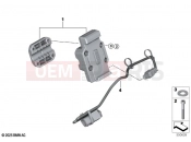 BMW Motorrad BMW 2026 F models F 900 GS (0K61, 0K63) ConnectedRide Cradle