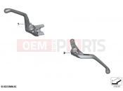 BMW Motorrad BMW 2026 F models F 900 GS (0K61, 0K63) Retrofitting, hand lever