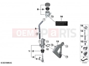 BMW Motorrad BMW 2026 F models F 900 GS (0K61, 0K63) Foot, brake master cylinder  2
