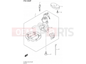 SUZUKI DL1000A L5 (2015) V-Strom (E03,E28,E33) 352B - LOCK SET (DL1000AL5 E03)