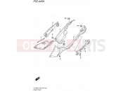 SUZUKI DL1000A L5 (2015) V-Strom (E03,E28,E33) 445A - FRAME COVER