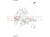 SUZUKI DL1000A L5 (2015) V-Strom (E03,E28,E33) 474A - REAR FENDER