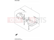 SUZUKI DL1000A L5 (2015) V-Strom (E03,E28,E33) 970E - OPTIONAL (KNUCKLE COVER SET)
