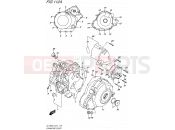 SUZUKI DL1000A L5 (2015) V-Strom (E21) 112A - CRANKCASE COVER