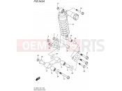 SUZUKI DL1000A L5 (2015) V-Strom (E21) 543A - REAR CUSHION LEVER