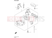 SUZUKI DL1000A L5 (2015) V-Strom (E50) 352A - LOCK SET (FOR PANNIR CASE)