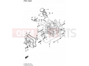 SUZUKI DL1000A L5 (2015) V-Strom (E99) 104A - CYLINDER HEAD (FRONT)