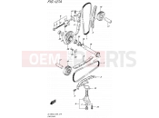SUZUKI DL1000A L5 (2015) V-Strom (E99) 127A - CAM CHAIN