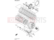 SUZUKI DL1000A L5 (2015) V-Strom (E99) 201A - CLUTCH