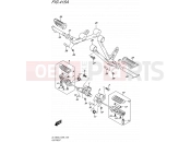 SUZUKI DL1000A L5 (2015) V-Strom (E99) 415A - FOOTREST