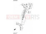 SUZUKI DL1000A L5 (2015) V-Strom (E99) 524A - STEERING STEM