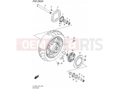 SUZUKI DL1000A L5 (2015) V-Strom (E99) 550A - REAR WHEEL