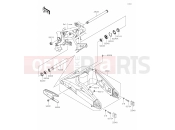 KAWASAKI 2024 32 Swingarm