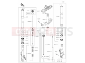 KAWASAKI 2024 48 Front Fork