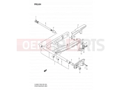 SUZUKI DL650 K7 (2007) V-Strom (E03,E28,E33) 64 - REAR SWINGING ARM