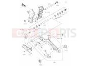 KAWASAKI NINJA 1000SX (ZX1002KRFBN) 31 Swingarm