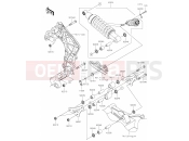 KAWASAKI NINJA 1000SX (ZX1002KRFBN) 32 Suspension/Shock Absorber