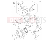 KAWASAKI NINJA 1000SX (ZX1002KRFBN) 45 Rear Brake