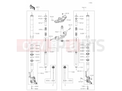 KAWASAKI NINJA 1000SX (ZX1002KRFBN) 47 Front Fork
