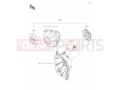 KAWASAKI NINJA 1000SX (ZX1002KRFBN) 70 Accessory(ENG. Cover Ring and Cap)