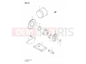 SUZUKI DL650 K9 (2009) V-Strom (E02,E19,E24,E37) 15 - OIL PUMP