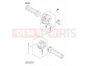 SUZUKI DL650 K9 (2009) V-Strom (E03,E28,E33) 34 - HANDLE SWITCH (MODEL K7/K8/K9)
