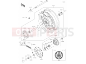 KAWASAKI 2023 40 Rear Hub