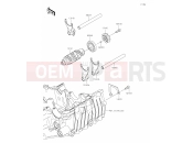 KAWASAKI Z400 (ER400FPFNN) 12 Gear Change Drum/Shift Fork(s)