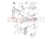 KAWASAKI Z400 (ER400FPFNN) 31 Frame Fittings