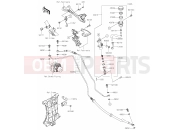 KAWASAKI Z400 (ER400FPFNN) 45 Rear Master Cylinder