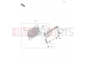 KAWASAKI Z400 (ER400FPFNN) 68 Accessory(Radiator Screen)