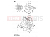 SUZUKI DL650 L0 (2010) V-Strom (E03,E28,E33) 3 - REAR CYLINDER HEAD
