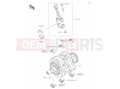 KAWASAKI NINJA 400 (EX400LPFNN) 08 Crankshaft