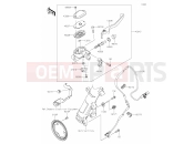 KAWASAKI NINJA 400 (EX400LPFNN) 43 Front Master Cylinder