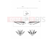 KAWASAKI NINJA 400 (EX400LPFNN) 75 Accessory(Decals)