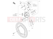 KAWASAKI 2023 44 Front Brake
