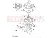 SUZUKI DL650 L1 (2011) V-Strom (E02,E19,E24) 3 - REAR CYLINDER HEAD