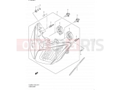 SUZUKI DL650 L1 (2011) V-Strom (E02,E19,E24) 51 - HEADLAMP (DL650L1 E02)