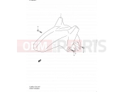 SUZUKI DL650 L1 (2011) V-Strom (E02,E19,E24) 91 - FRONT FENDER (DL650UEL1 E19)