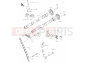KAWASAKI Z1000 (ZR1000HPFNN) 07 Camshaft(s)/Tensioner