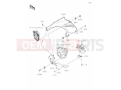 KAWASAKI Z1000 (ZR1000HPFNN) 63 Cowling Lowers