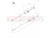 KAWASAKI Z1000 (ZR1000HPFNN) 67 Accessory(Axle Slider)